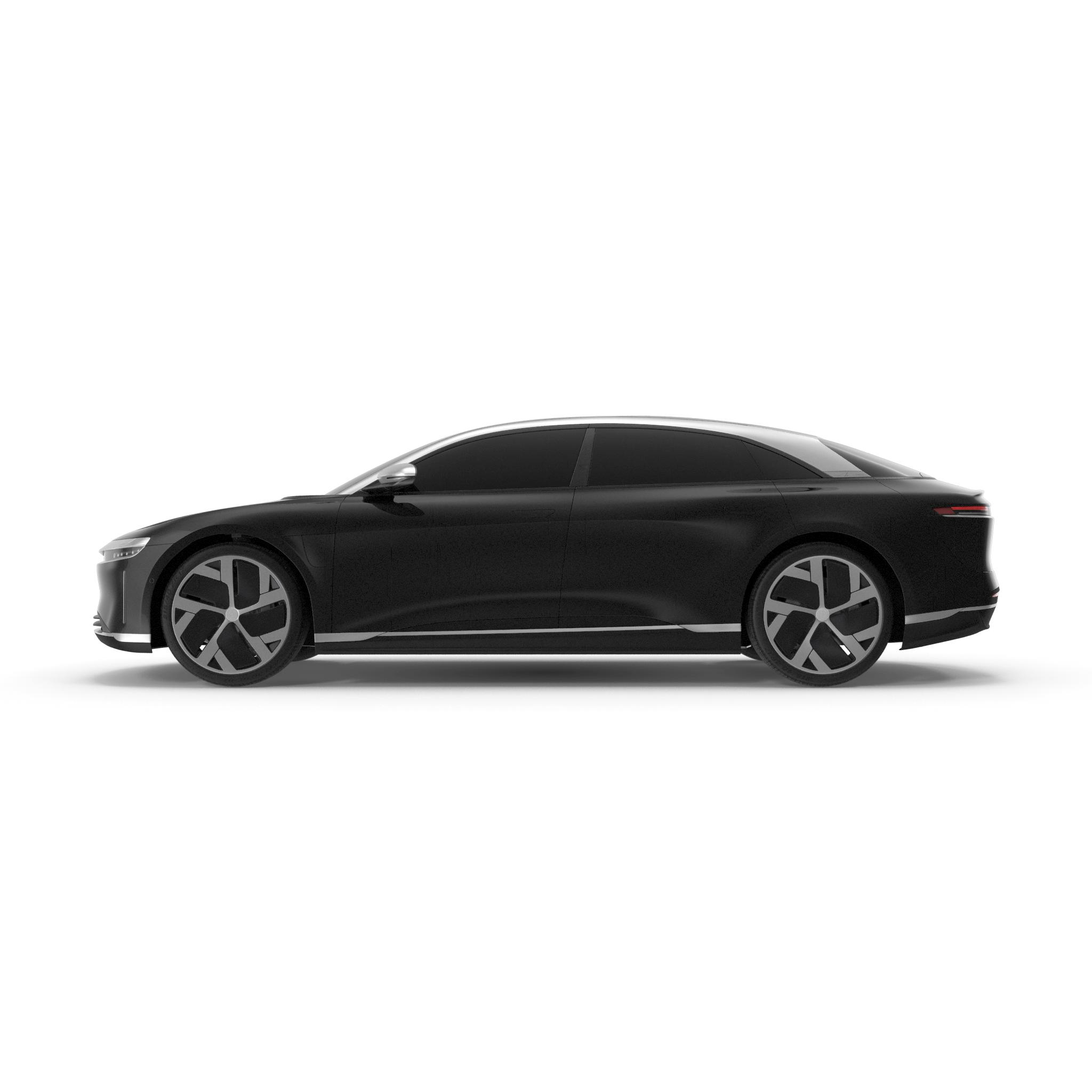 Electric Luxury Sedan Exterior Only.I05.2k