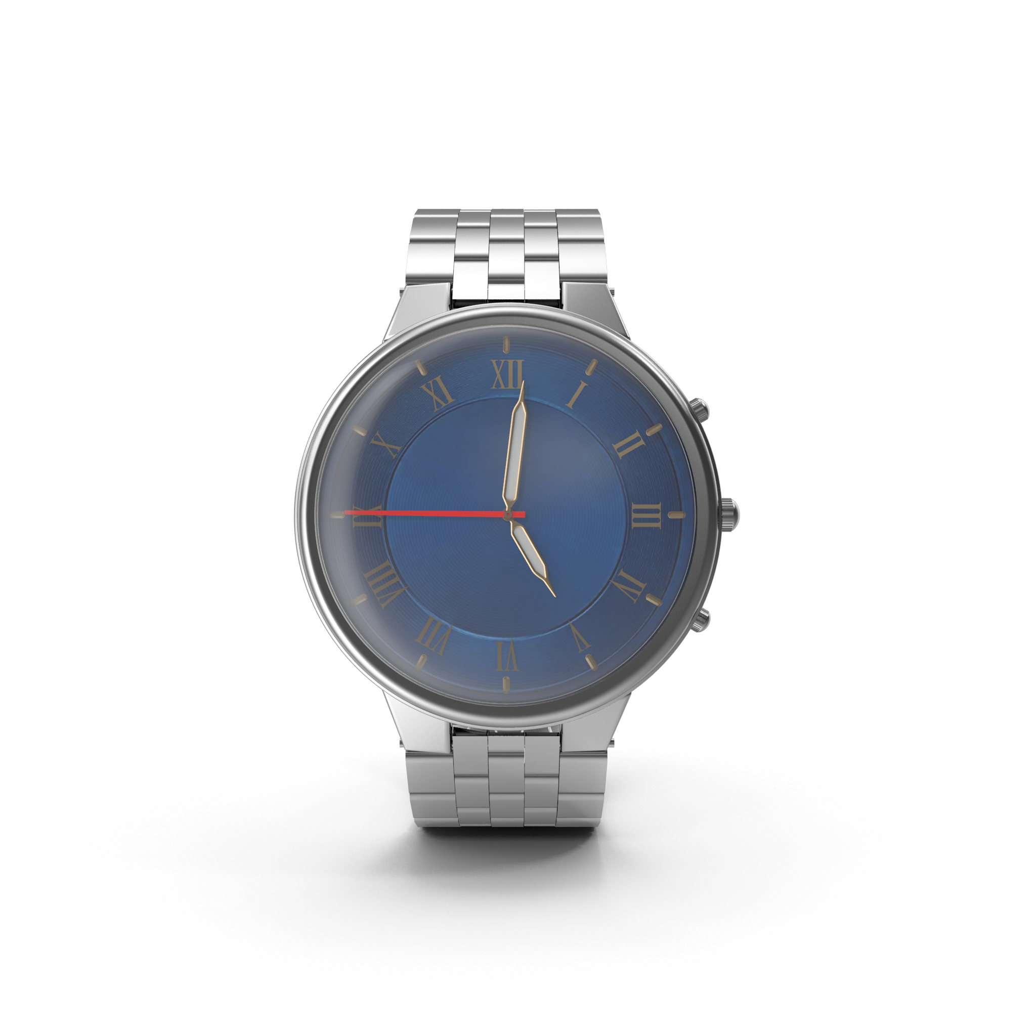 Silver Men's Watch.I01.2k